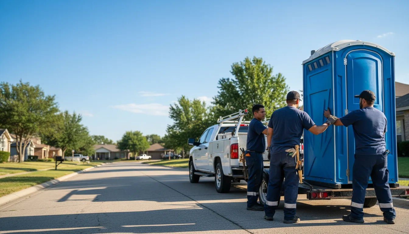 Portable Toilet Rental in Bonner Springs, KS near me